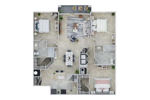 1526 Sq. Ft 3 BED - 2 BATH | Collins 2 at Alexander at Patroon Creek, Albany, 12206